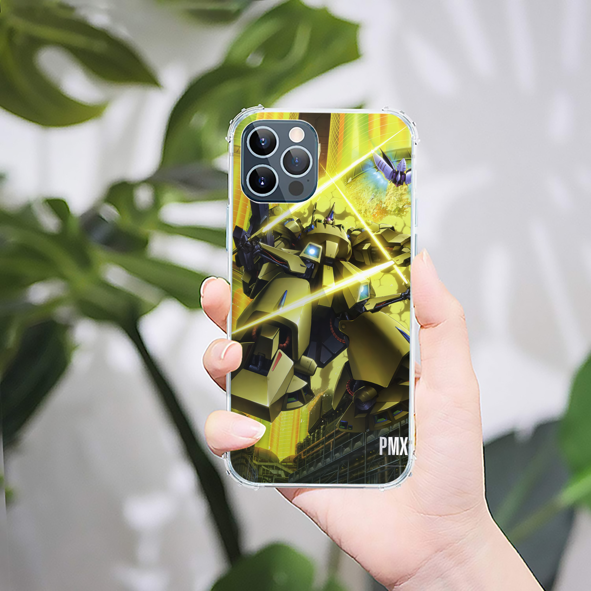 （画像用） 機動戦士ガンダム Mobile Suit Gundam 【iPhone 12シリーズ対応】透明スマホケース（クリアソフトケース）